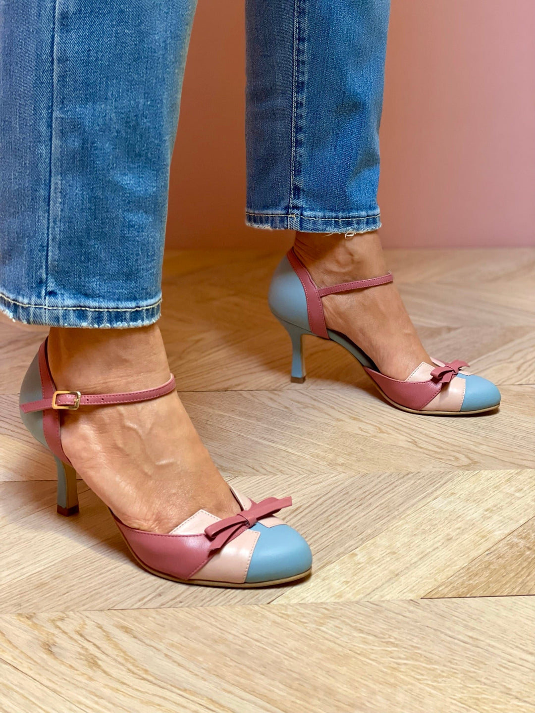 Escarpins Femme Cuir Talon Haut Antidérapant 5