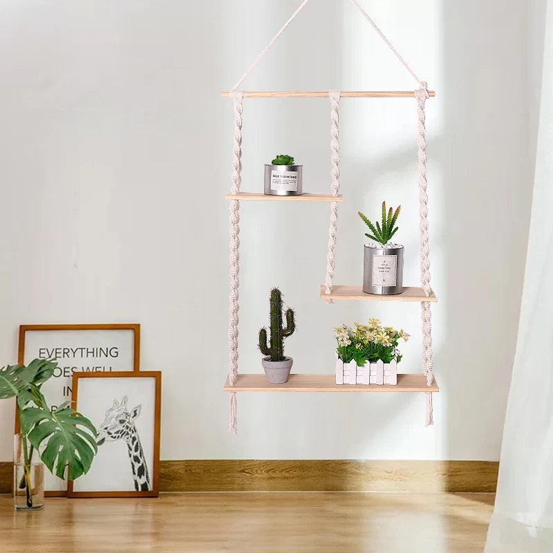 Étagère Flottante Murale pour Plantes Design Moderne 2
