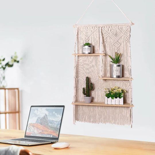 Étagère Flottante Murale pour Plantes Design Moderne 3