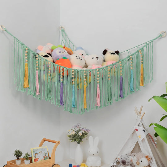 Étagère Murale Macramé Style Bohème pour Intérieur 3