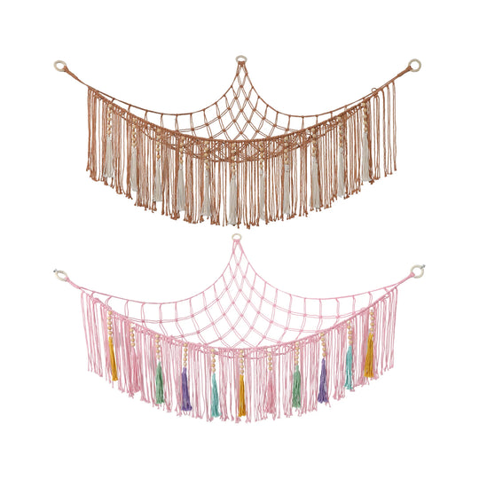 Étagère Murale Macramé Style Bohème pour Intérieur 5