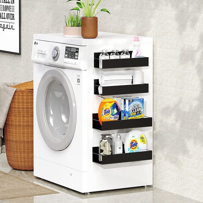 Étagère Murale de Rangement Magnétique Design Moderne pour Cuisine et Atelier 4
