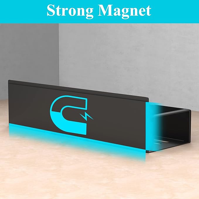 Étagère Murale de Rangement Magnétique Design Moderne pour Cuisine et Atelier 7