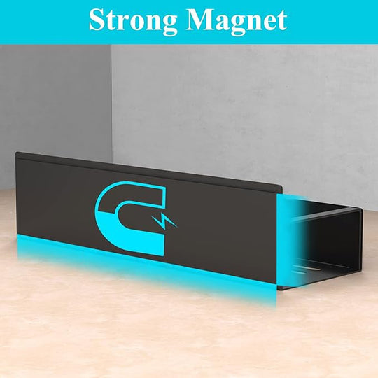 Étagère Murale de Rangement Magnétique Design Moderne pour Cuisine et Atelier 7
