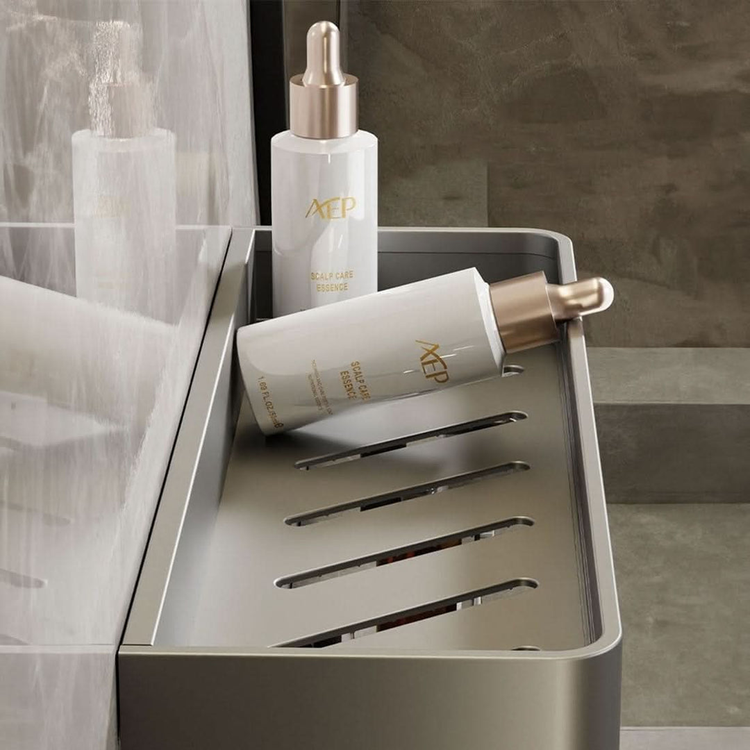 Étagère Murale pour Salle de Bain avec Porte-Serviettes 3