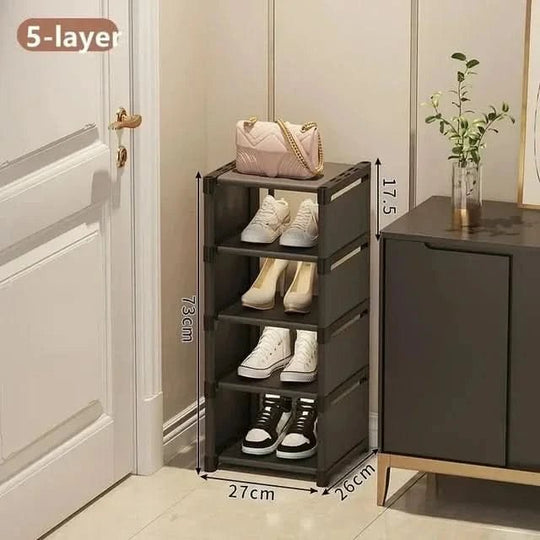 Étagère à Chaussures Empilable Pour Petits Espaces Moderne 3