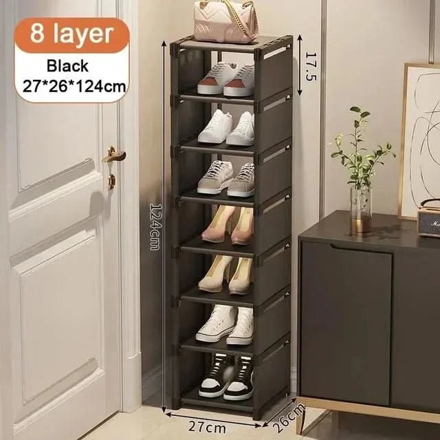 Étagère à Chaussures Empilable Pour Petits Espaces Moderne 4