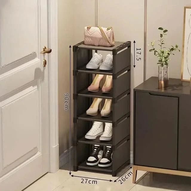 Étagère à Chaussures Empilable Pour Petits Espaces Moderne 5