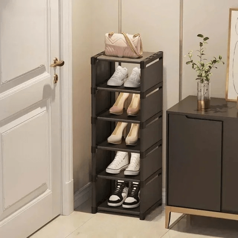 Étagère à Chaussures Empilable Pour Petits Espaces Moderne 6