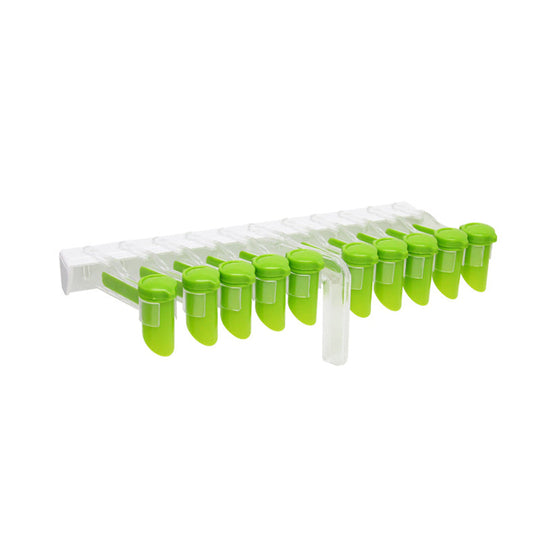 Étagère à Épices Murale Pratique avec Clip Hermétique et Ouvertures de Différentes Tailles 0