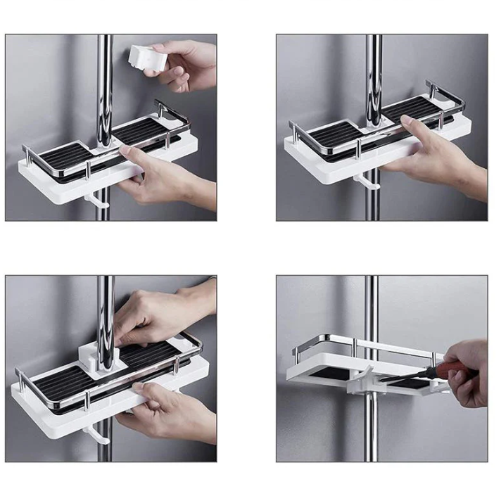 Étagère de Douche Pratique et Moderne 6
