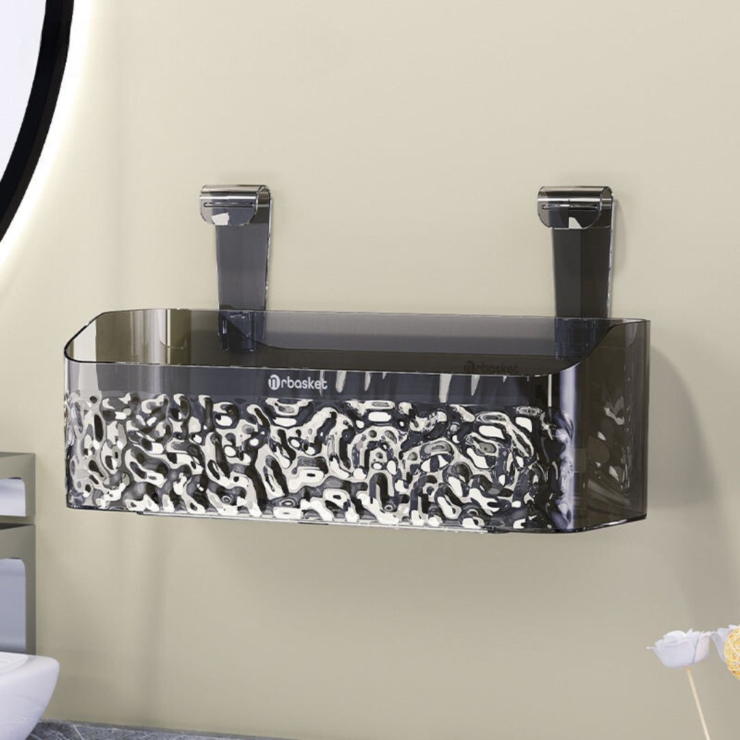 Étagère de Salle de Bain à Ventouse Moderne 5