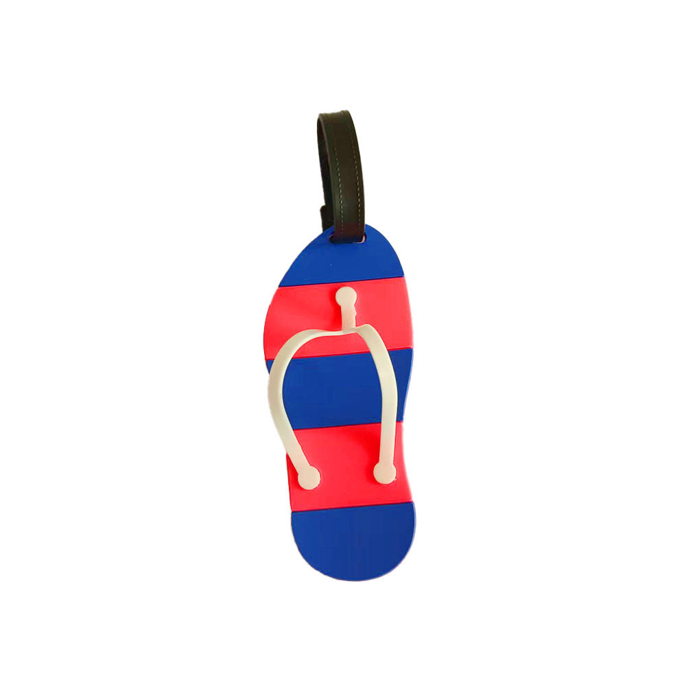 Étiquette de bagage unisexe au design original tong 0