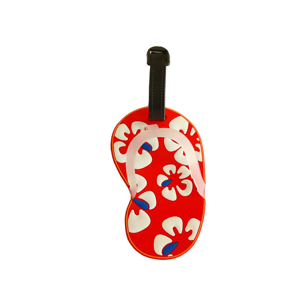 Étiquette de bagage unisexe au design original tong 5