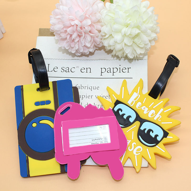 Étiquette de bagage unisexe design créatif poulpe 3