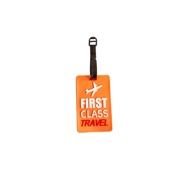 Étiquette de bagage unisexe motif avion pratique et colorée 0