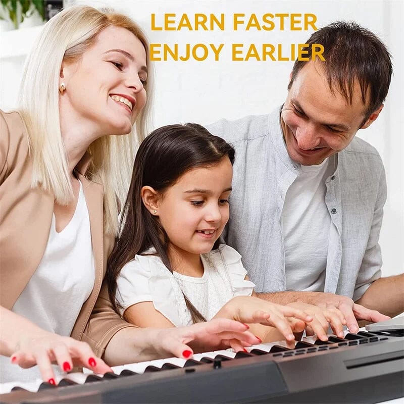 Étiquettes de notes amovibles pour clavier de piano 1
