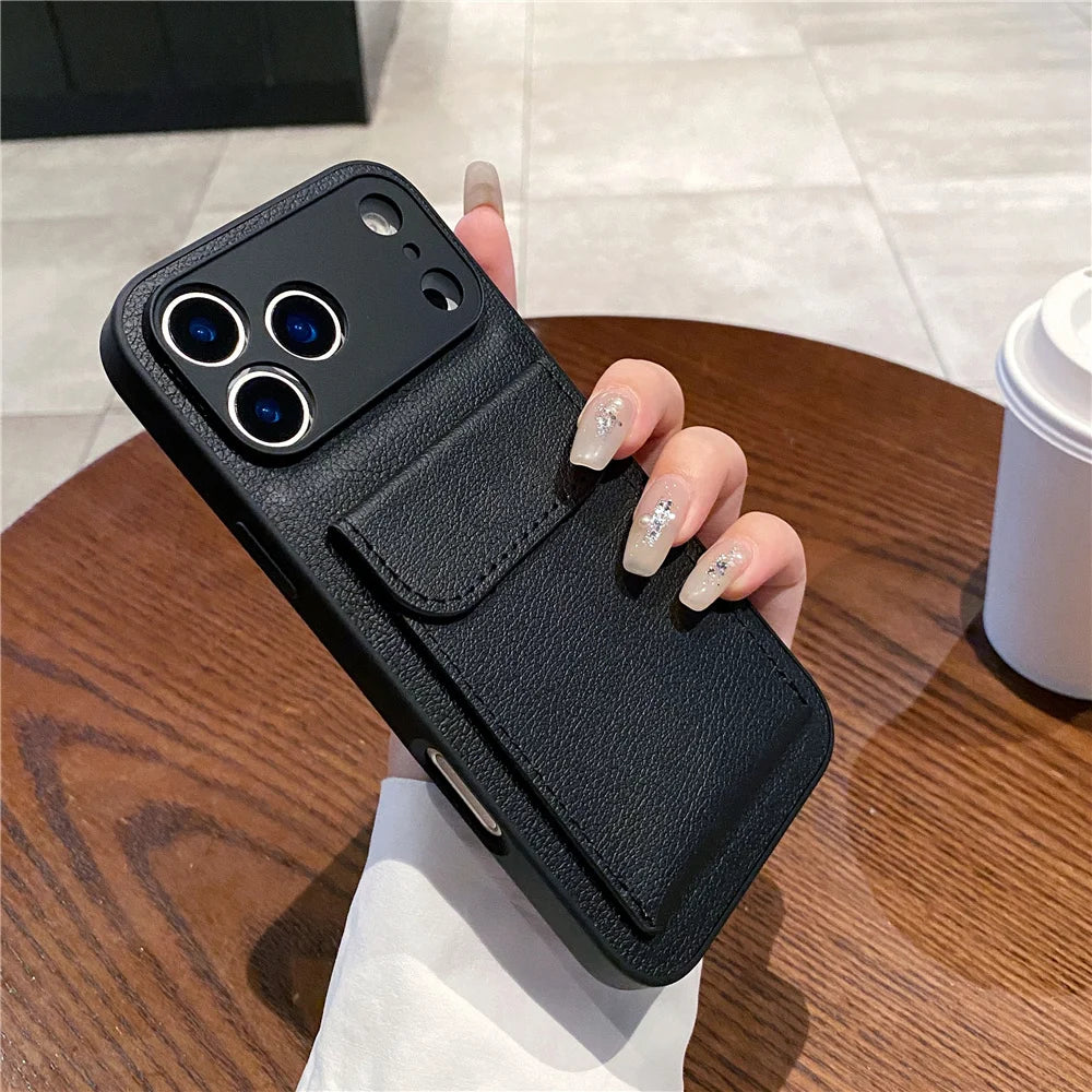 Étui Pour Téléphone Portefeuille Pratique Avec Porte-Cartes 2