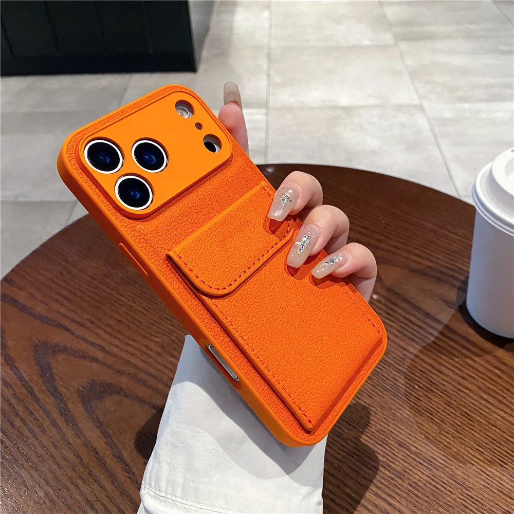 Étui Pour Téléphone Portefeuille Pratique Avec Porte-Cartes 7