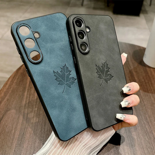 Étui Téléphone Samsung Design Unique Feuilles d'Érable 4