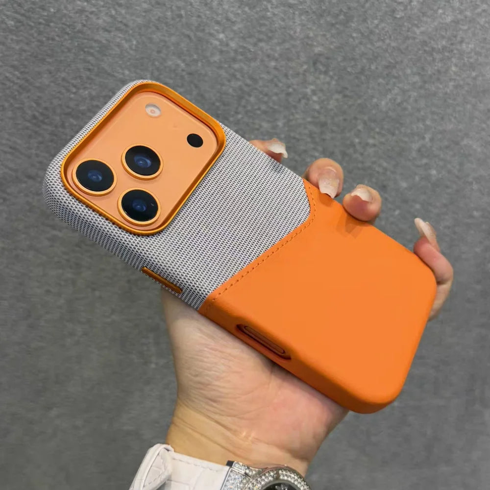 Étui Téléphone iPhone avec Poche pour Carte Moderne 1