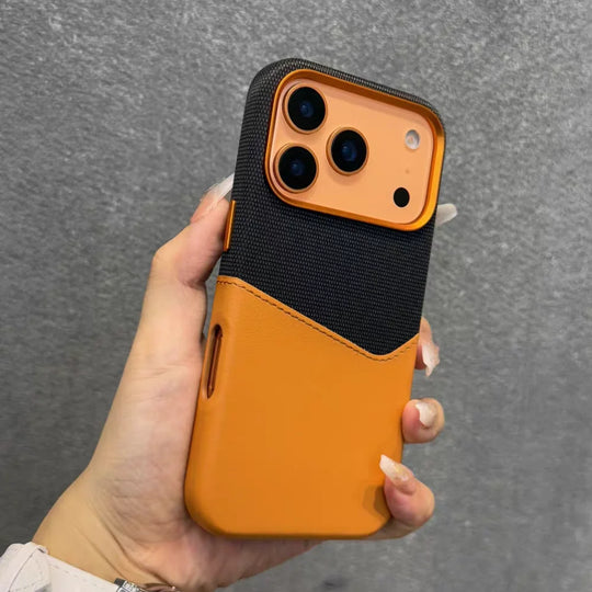 Étui Téléphone iPhone avec Poche pour Carte Moderne 9
