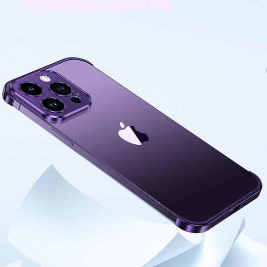 Étui de Téléphone Ultra-Minimaliste Métal Chic et Protecteur 7