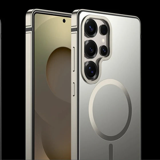 Étui de Téléphone pour Samsung Galaxy S25 Ultra en Métal 7