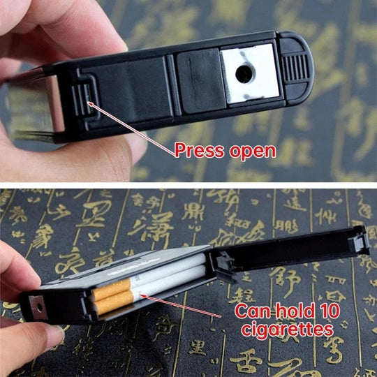Étui pour Cigarette Métallique Pratique Compact et Élégant 2