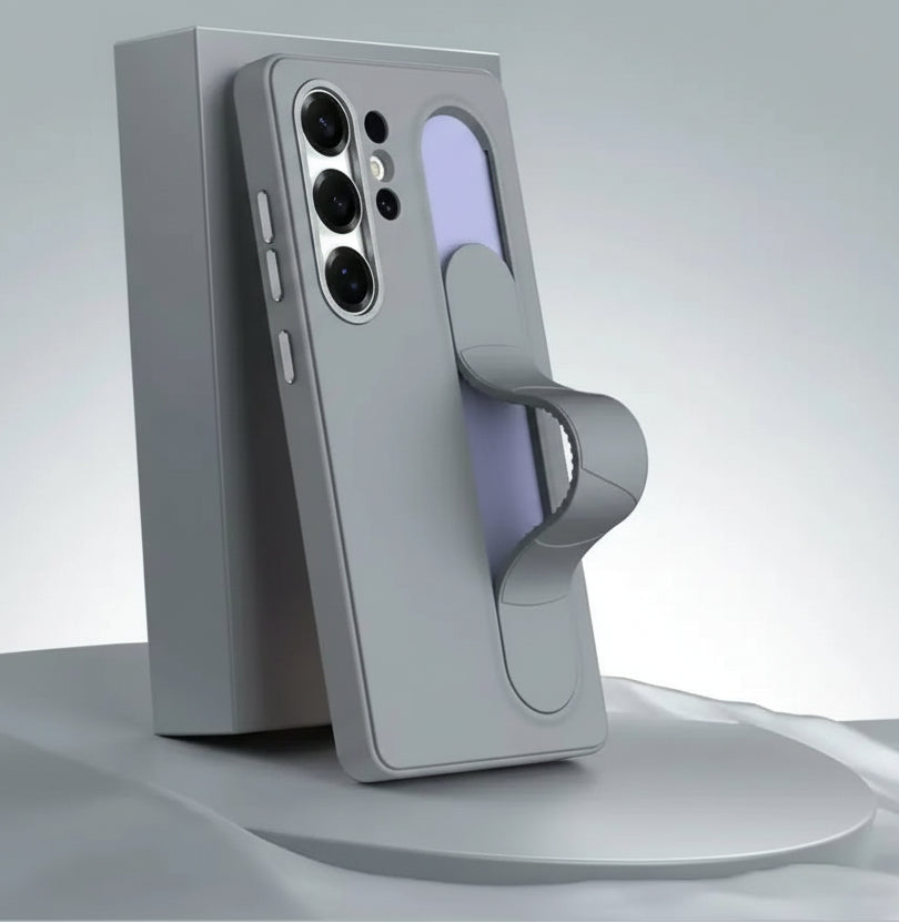 Étui pour Smartphone avec Poignée Debout pour Samsung S25 S24 S23 Ultra 0