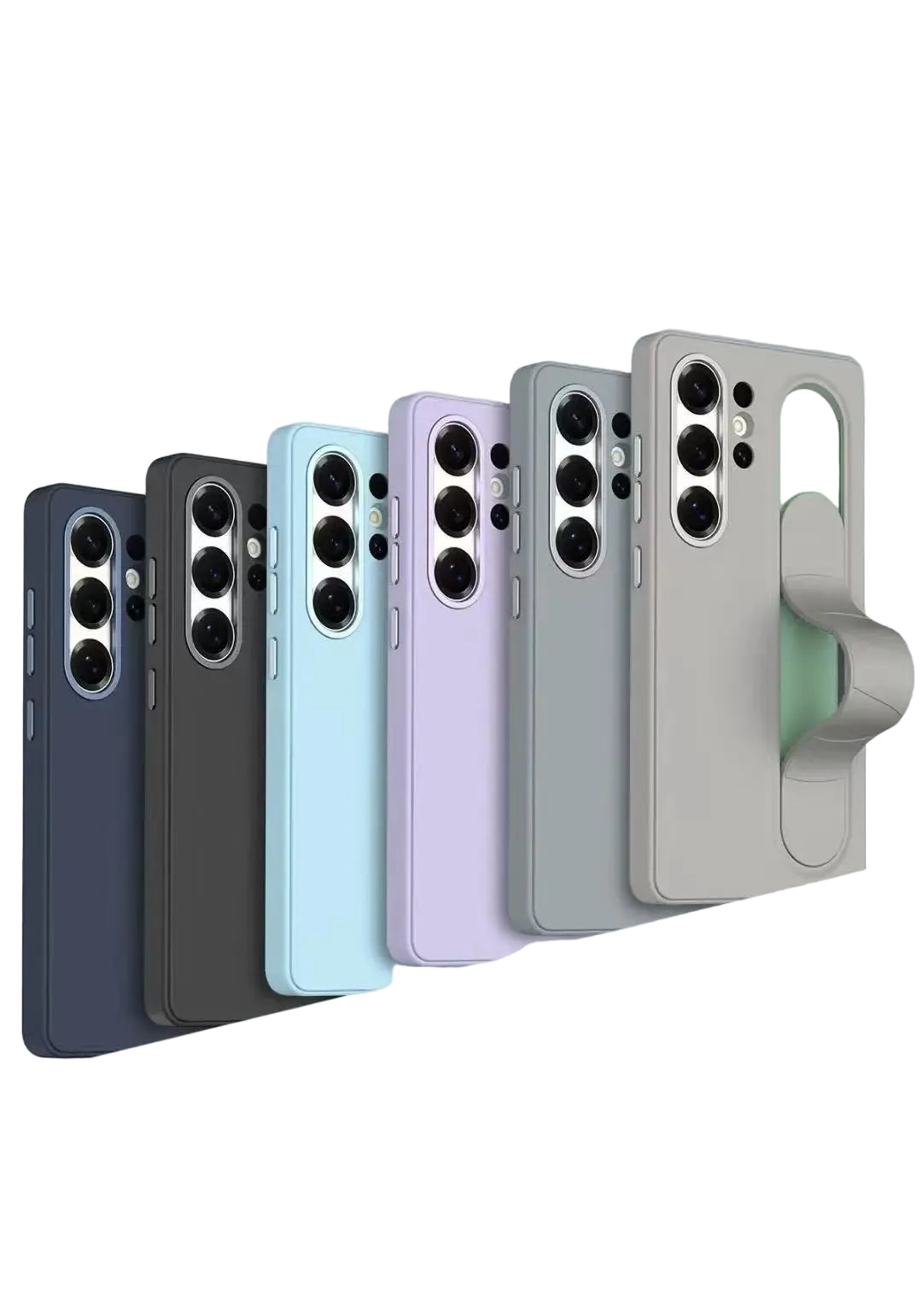Étui pour Smartphone avec Poignée Debout pour Samsung S25 S24 S23 Ultra 1
