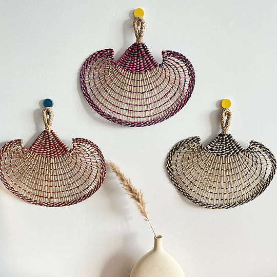 Éventail Femme Fait Main Design Unique 3