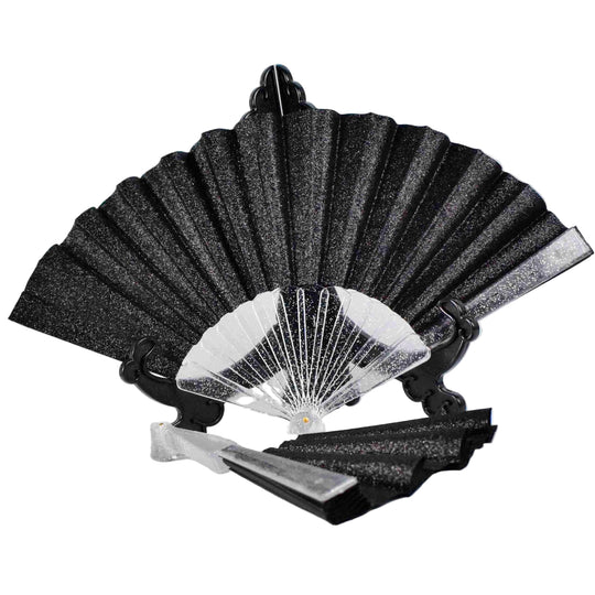 Éventail Femme Pliable Brillant pour Occasions Spéciales 0