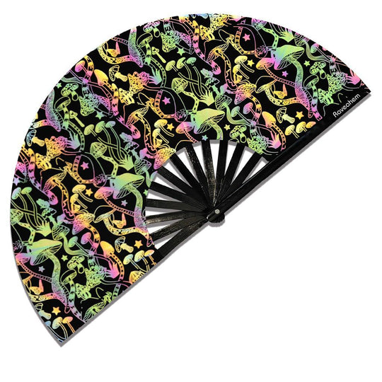 Éventail Personnalisé Mariage Design Coloré pour Femme 0