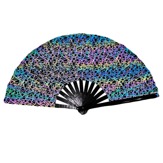 Éventail Personnalisé Mariage Design Coloré pour Femme 5