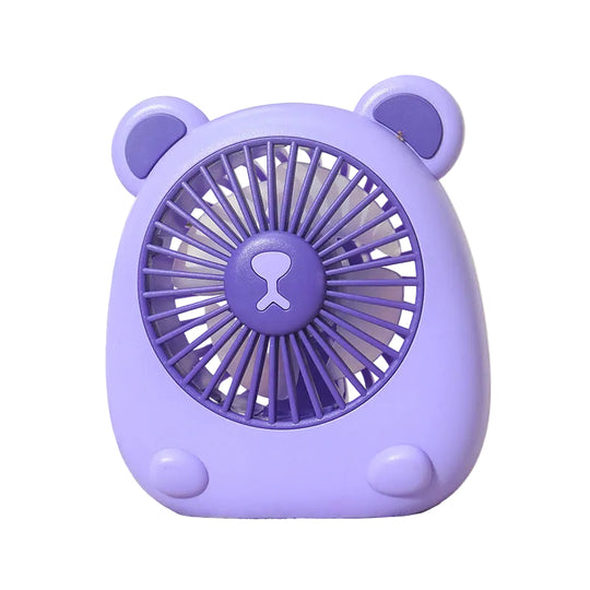 Éventail Portable Femme Design Amusant Ours 0