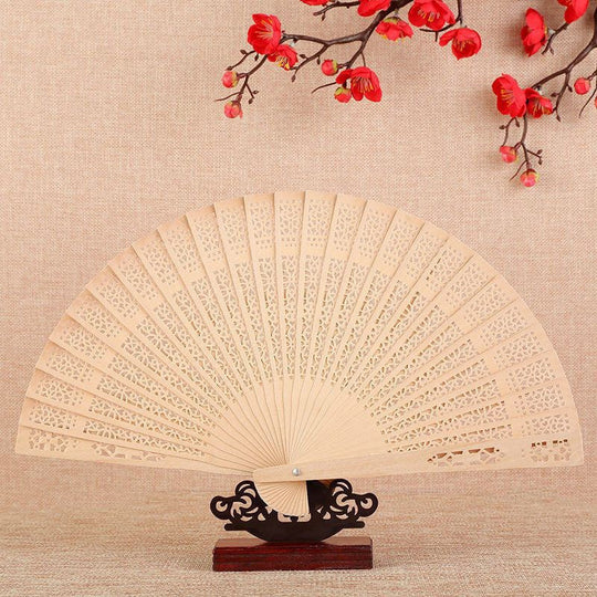Éventail pour Femme Design Artisanal Décoratif 0
