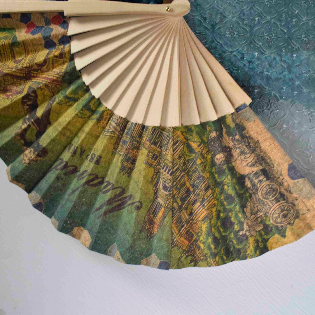 Éventail pour Femme Design Traditionnel Portugais 2