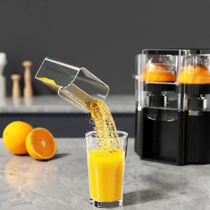 Extracteur de jus automatique à double sortie pour fruits 3