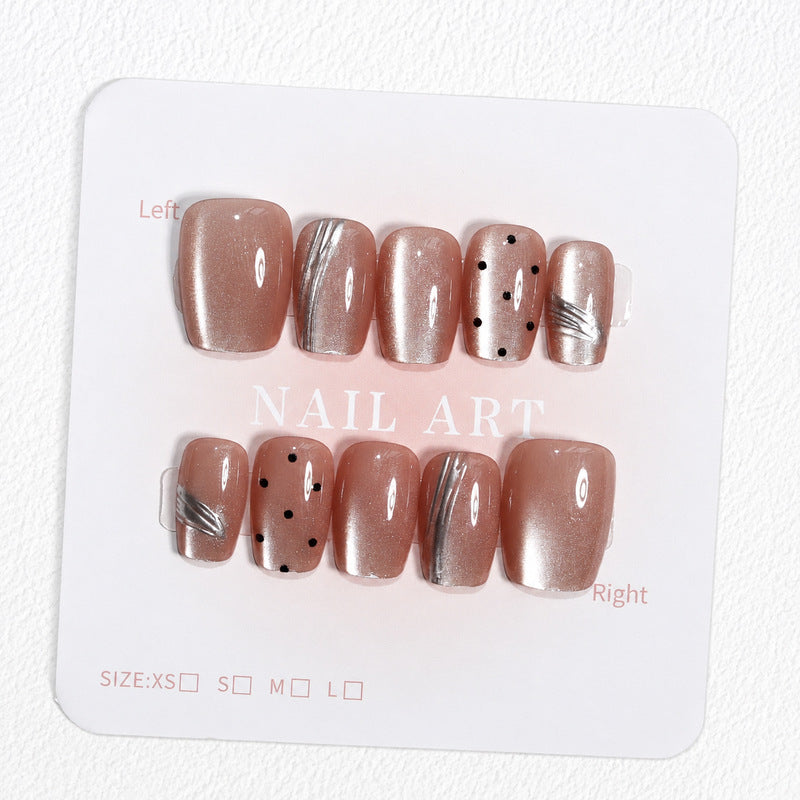 Faux Ongles Prédéfinis pour Femme Style Nail Art 1