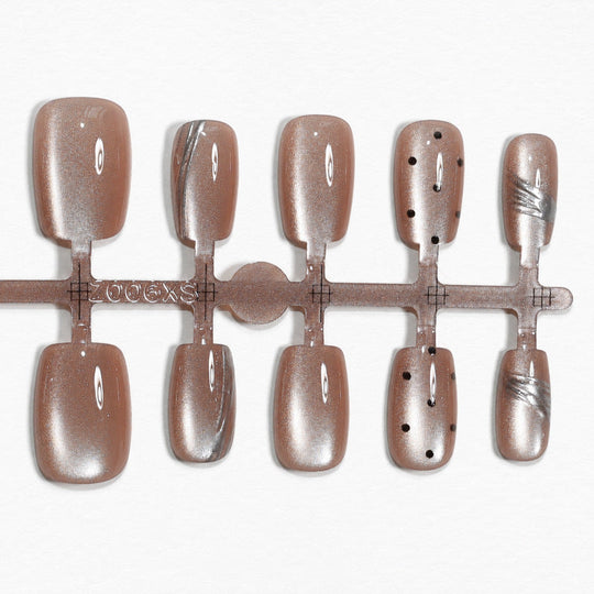 Faux Ongles Prédéfinis pour Femme Style Nail Art 3
