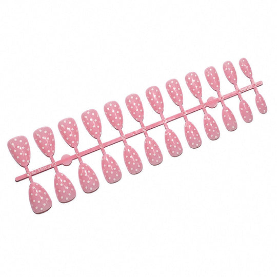 Faux Ongles à Pois pour Femme Style Moderne 5