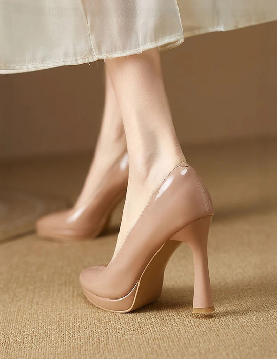 Femmes Escarpins Talons Hauts Chic Confortables pour Événements Formels et Soirées 6