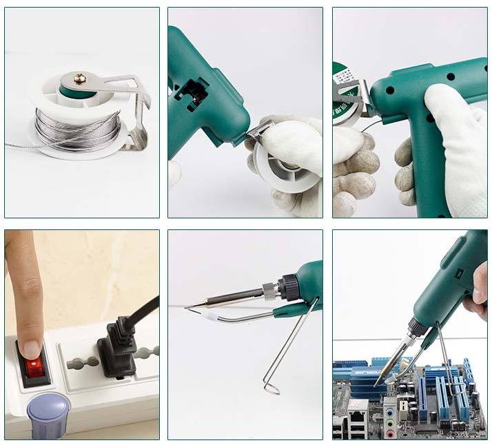 Fer À Souder Automatique 80W Précision Pour Électronique Et Bricolage 3