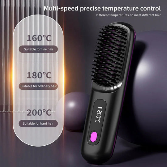 Fer à Lisser Multifonctionnel Pour Femmes - Coiffage Rapide Et Polyvalent 7