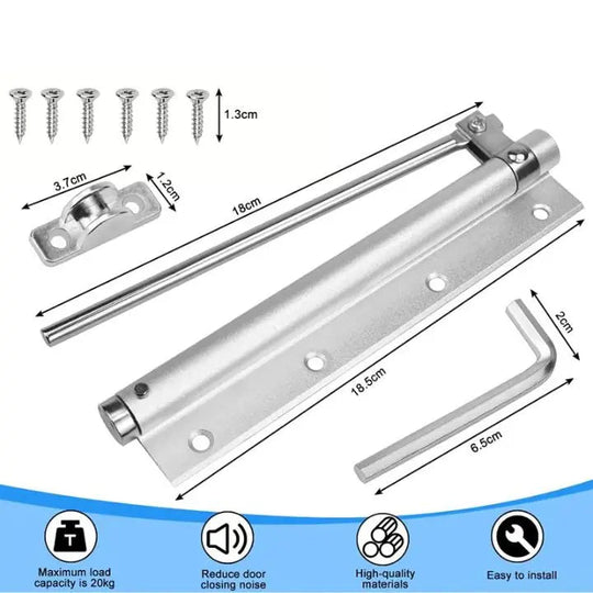 Ferme-porte Automatique en Acier Inoxydable Silencieux 5