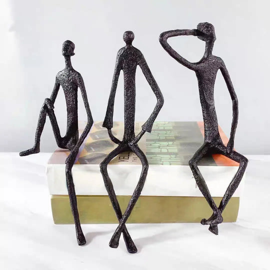 Figurine Abstraite en Métal pour Décoration 5
