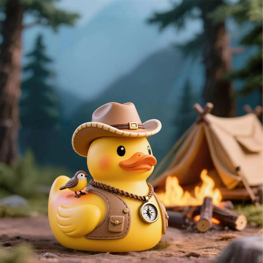 Figurine Canard Cowboy Originale pour Décoration Amusante 3