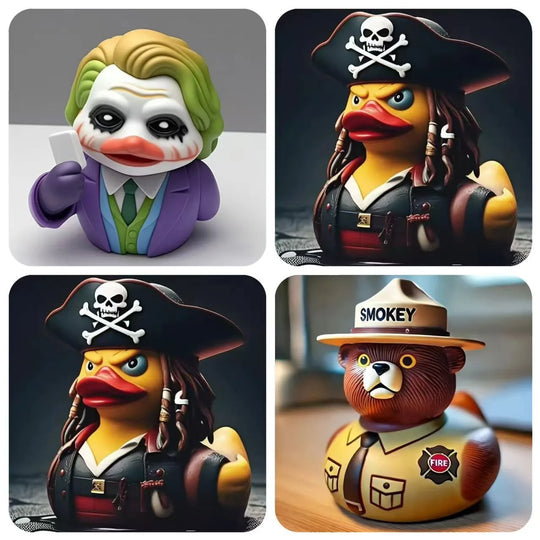 Figurine Canard Pirate Originale pour Collection 1