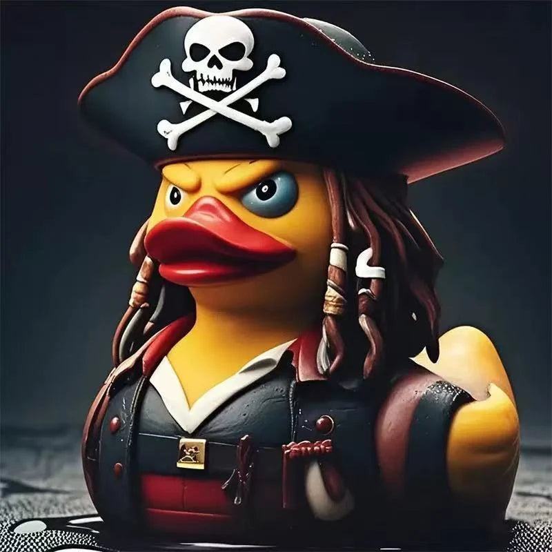 Figurine Canard Pirate Originale pour Décoration 1